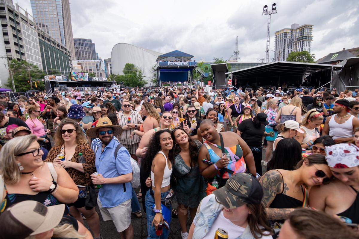 Fans at Lovin’ Life Music Fest.