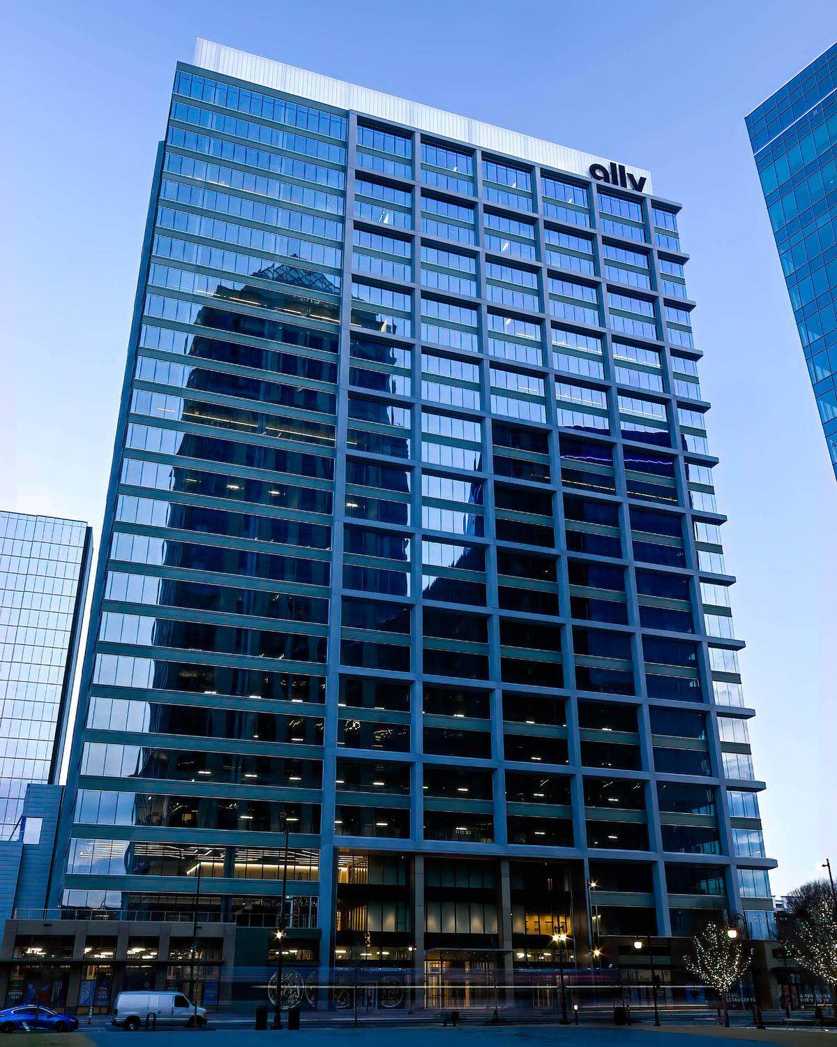 Crescent Communities developed the 26-story Ally Charlotte Center at 601 South Tryon Street.