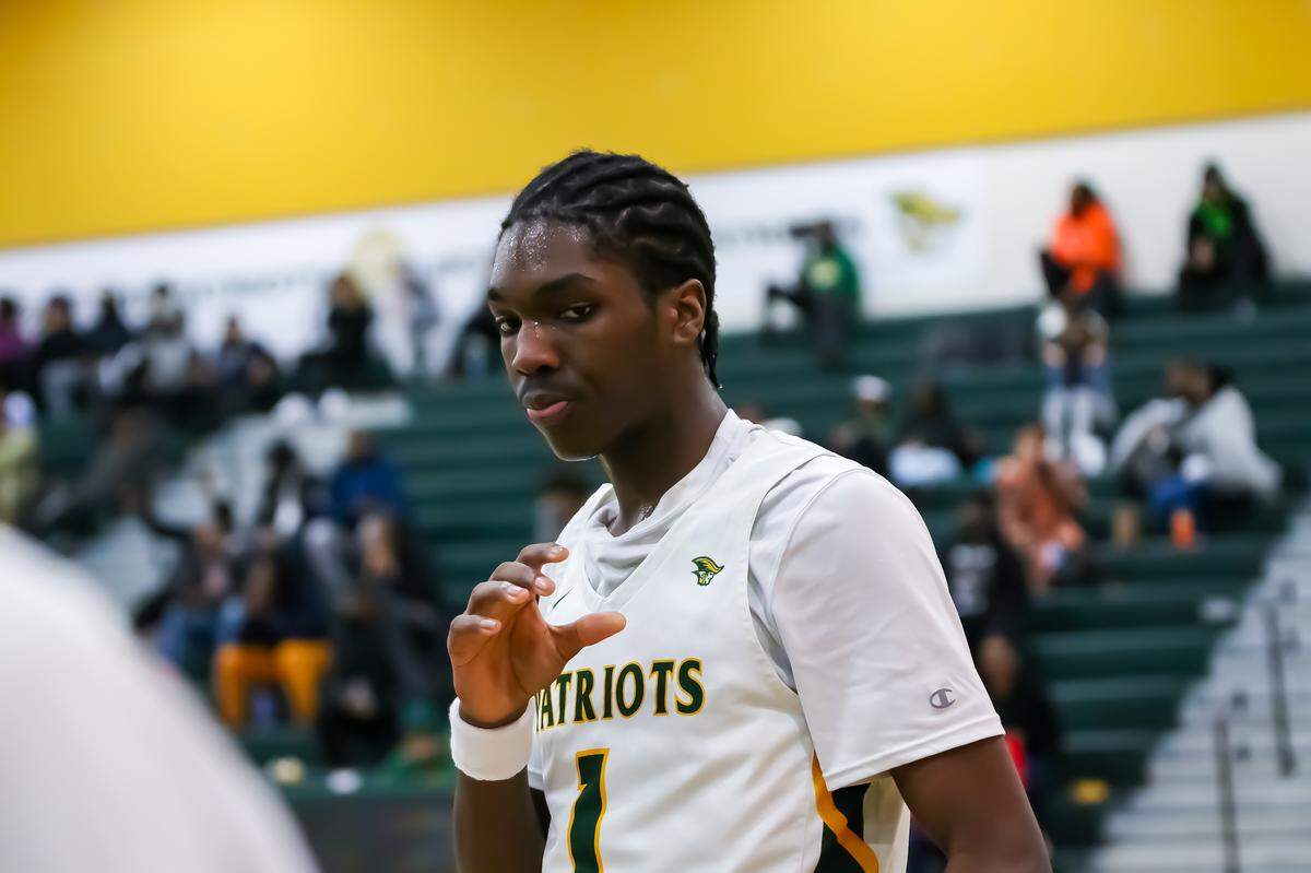 Independence High School’s Lusemo Macharia has helped the Patriots to a five-game win streak and a first place spot in the Southwestern 4A heading into Friday’s game with rival Butler