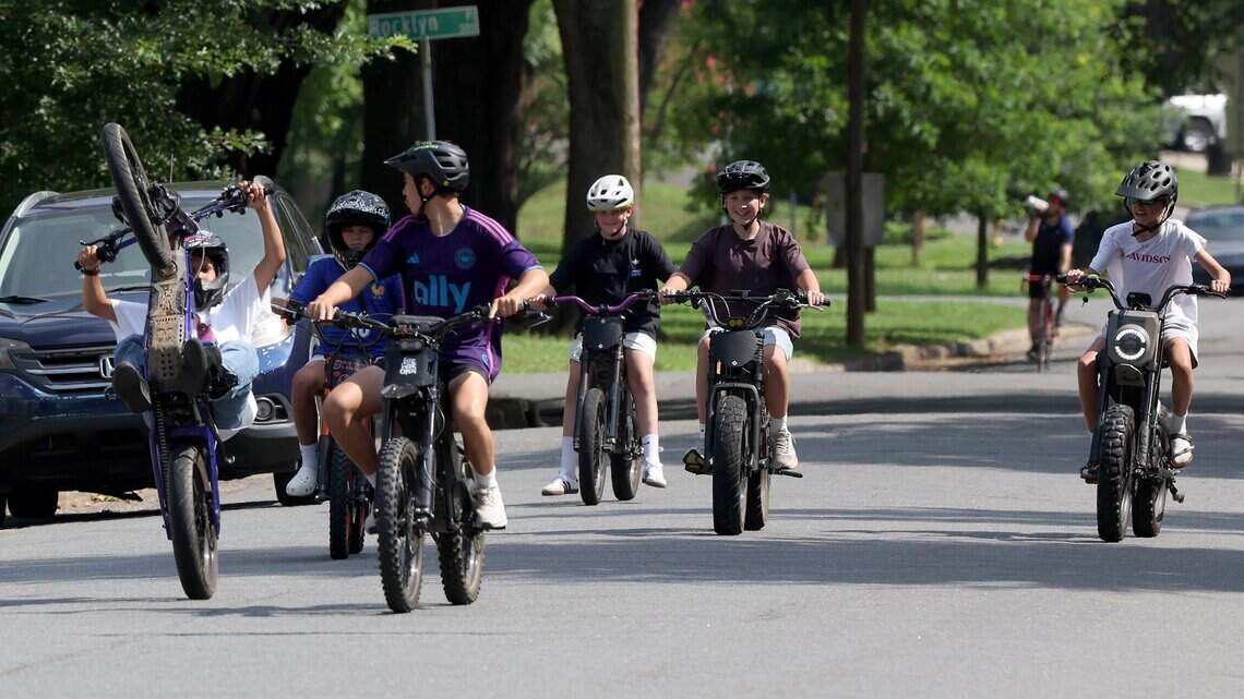 E-bikes are changing how Charlotte teens, and neighbors, are navigating roads