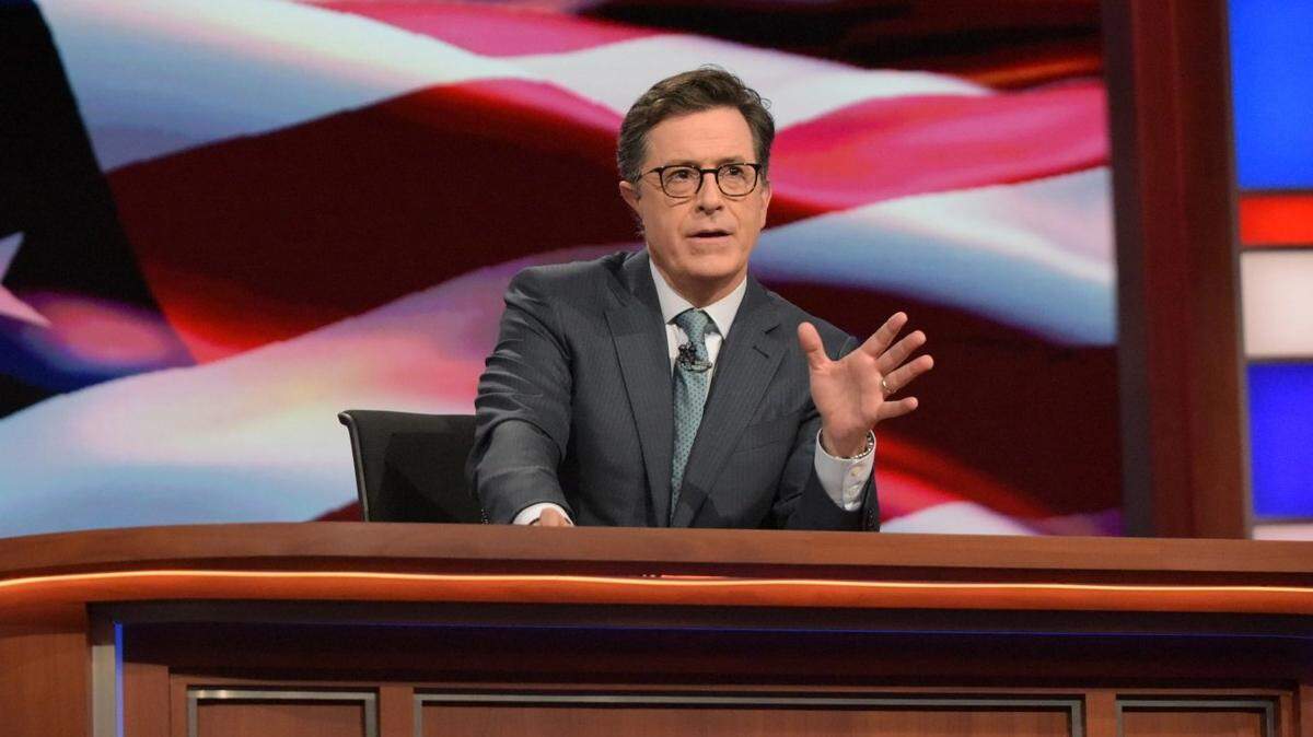 Stephen Colbert asks ‘Late Show’ viewers to help NC & the Southeast after Helene