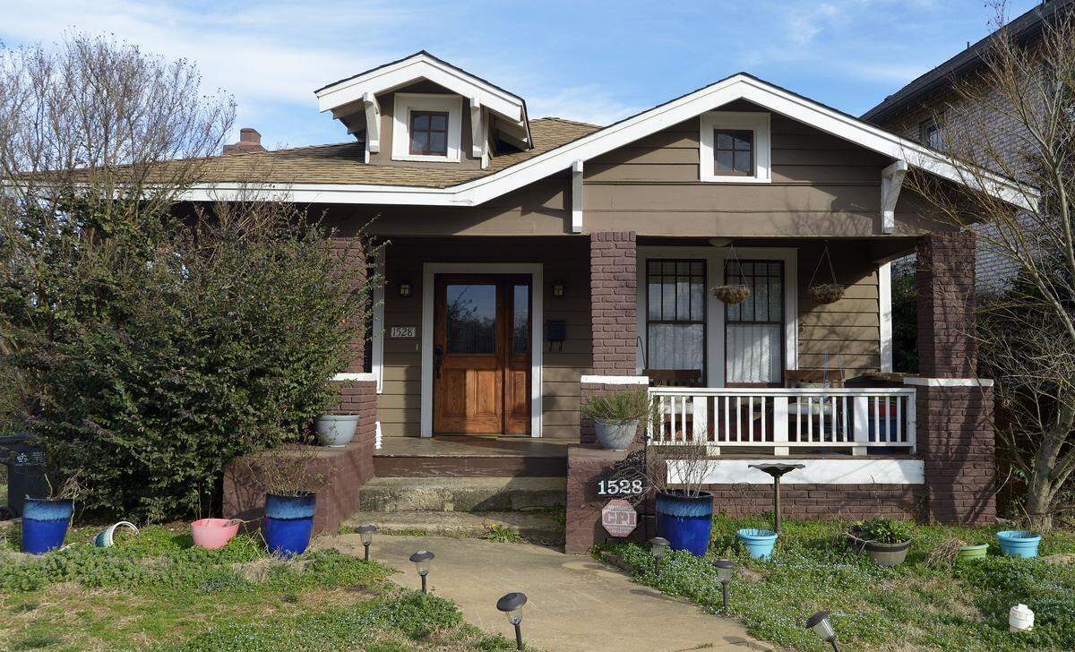 Exterior of Ashley Weidner’s home.