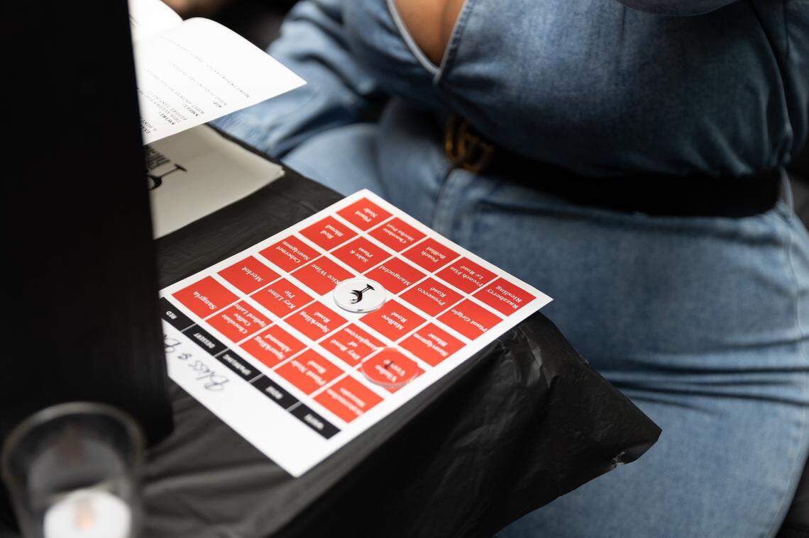 Bliss & Blends bingo cards.