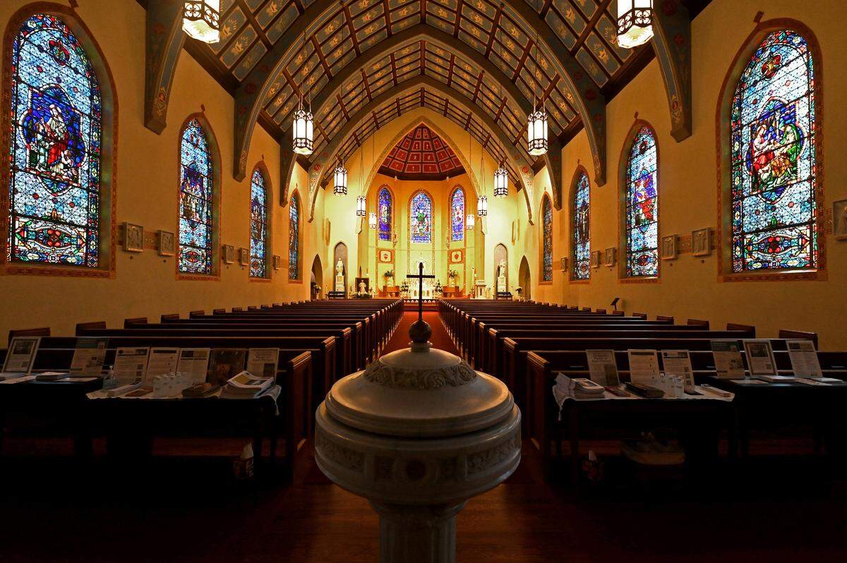 Built in 1939, St. Patrick Cathedral in Charlotte can no longer accommodate significant liturgical celebrations of the growing diocese. Bishop Peter Jugis recently accepted the recommendation of a task force to build a new cathedral to replace St. Patrick Cathedral.