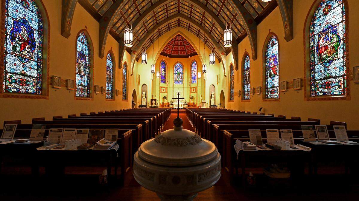 Built in 1939, St. Patrick Cathedral in Charlotte can no longer accommodate significant liturgical celebrations of the growing diocese. Bishop Peter Jugis recently accepted the recommendation of a task force to build a new cathedral to replace St. Patrick Cathedral.