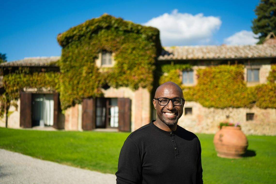 LA composer Levi Taylor began working on his composition for the Charlotte Symphony and the City of Birmingham Symphony orchestra while on an artists’ residency in central Italy. He worked out of a 15th century castle.