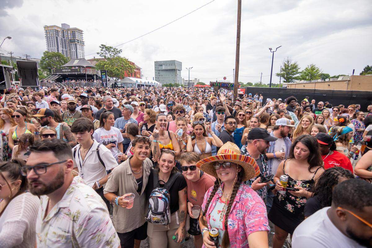 Fans at Lovin’ Life Music Fest.