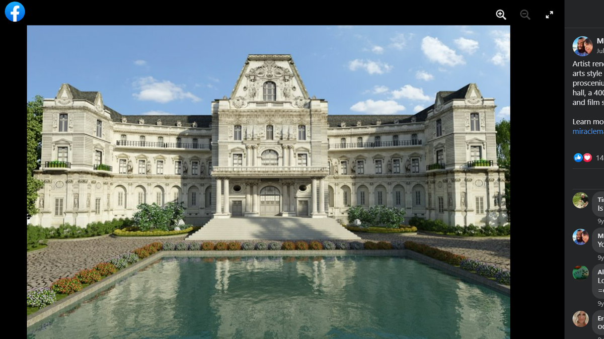 A 2012 Facebook post by Virginia preacher Michael Baldwin shows a rendering of Miracle Mansion, a Christian-centric family entertainment venue he pitched to investors. On Thursday, Baldwin was convicted by a federal jury of fraud in bilking more than $800,000 from investors, including those at Harbor Baptist Church in Charlotte.