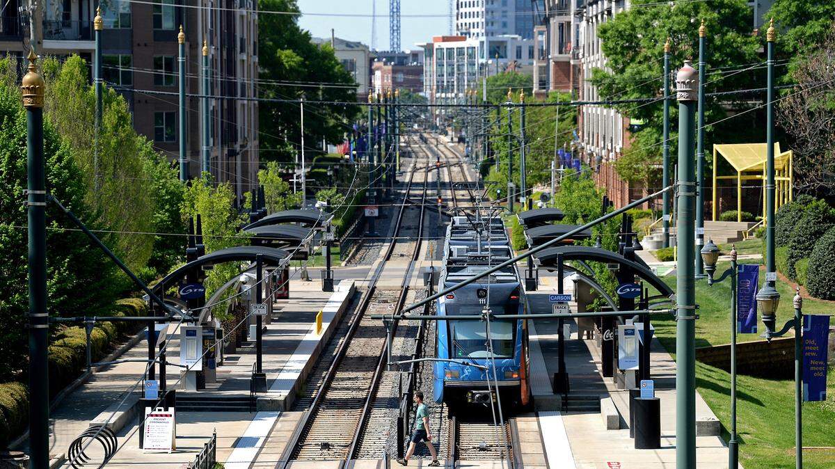 Charlotte’s proposed 1% sales tax referendum is sparking displacement concerns in west Charlotte, where a new Silver Line light rail would connect the airport to Uptown.