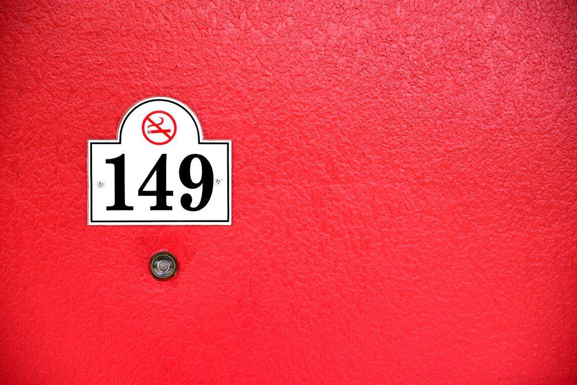 Room 149 of the Best Western hotel in Wildersville, Tenn., in a photo taken this summer. Rae Carruth was hiding in a room in the truck of a Toyota Camry in 1999, fleeing Charlotte after Cherica Adams died.