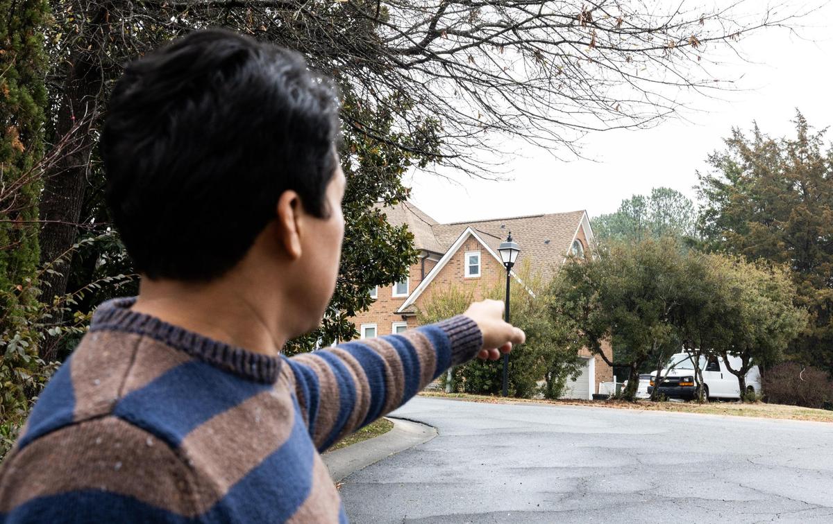 Jeffrey Baldwin points out that there are commercial vehicles in his neighborhood that his neighbors have not been fined for by the HOA.