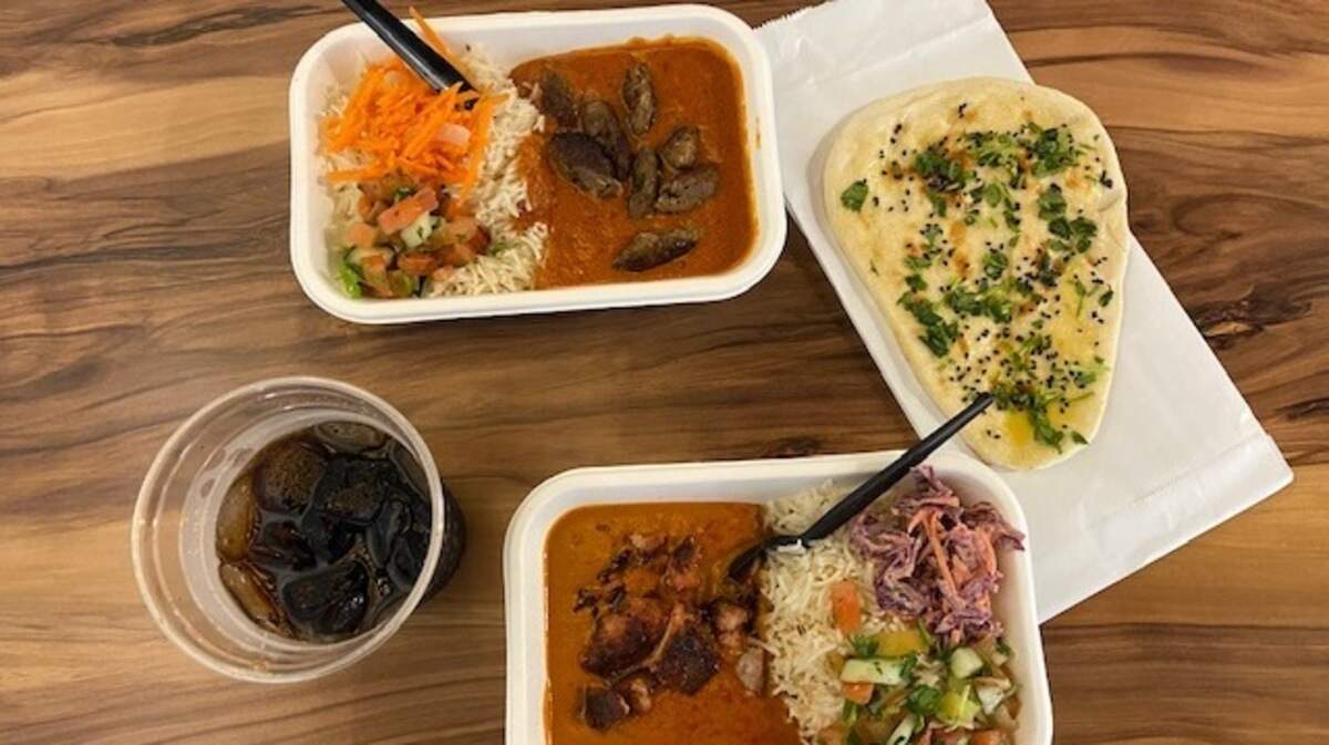 You can customize your meal at IndiGrille, which offers a variety of options including rice bowls, burritos and kati rolls.
