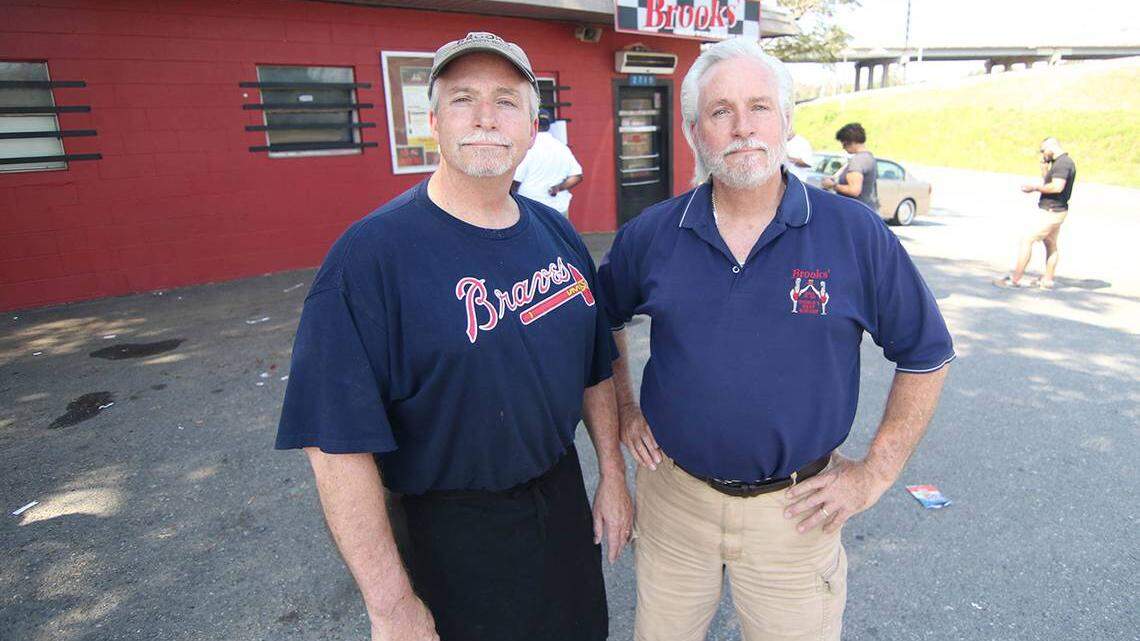 Scott Brooks and David Brooks, twins who took over their father’s business, Brooks Sandwich House. Scott Brooks and David Brooks, twins who took over their father’s business, Brooks Sandwich House.