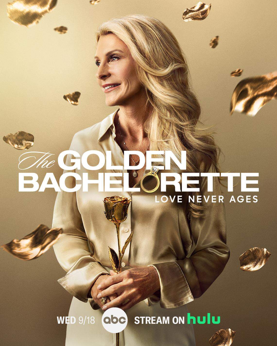 THE GOLDEN BACHELORETTE - Key Art. (Disney)