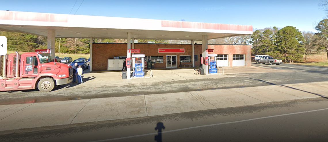 A North Carolina  man won a $10 million jackpot on a scratch-off ticket he bought Wednesday, May 1, 2024, at this gas station, lottery officials said.  