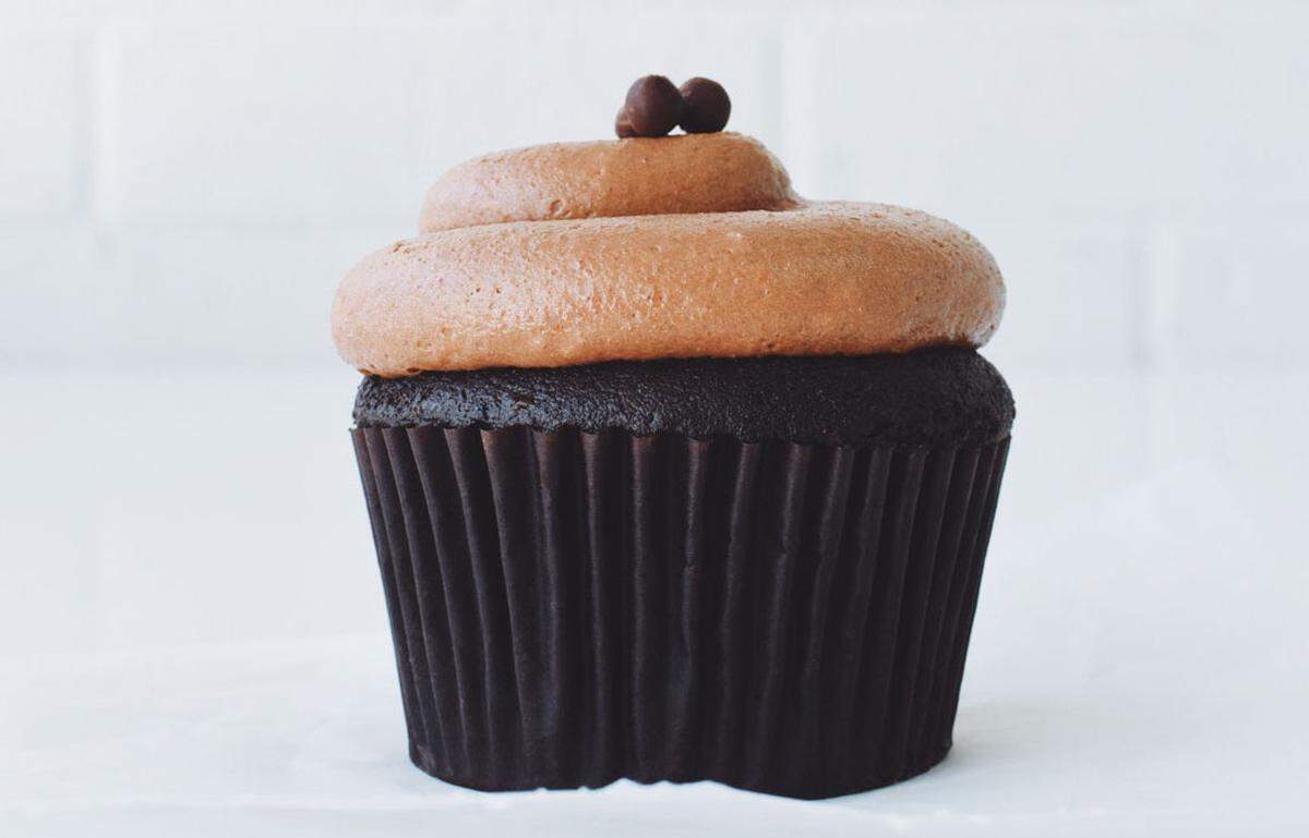 Suarez Bakery’s chocolate cupcake.
