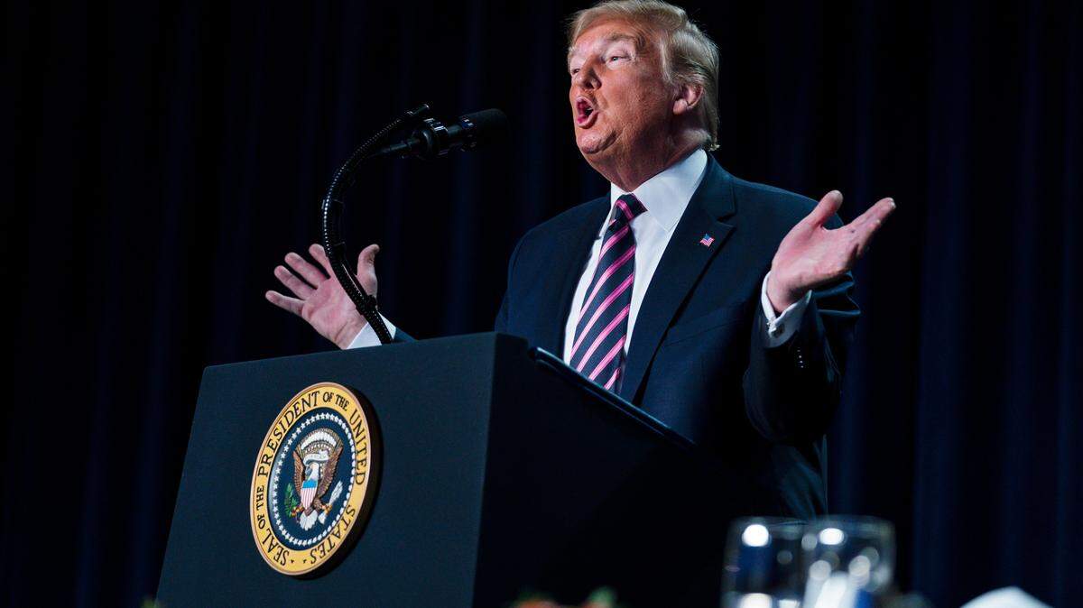 The national debt has soared under President Trump.