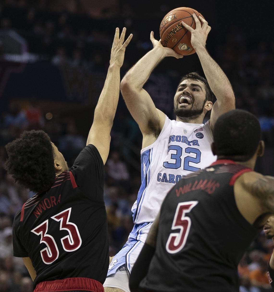 Former North Carolina forward Luke Maye hopes his track record as a rebounder and outside shooter will get him an opportunity in the NBA.