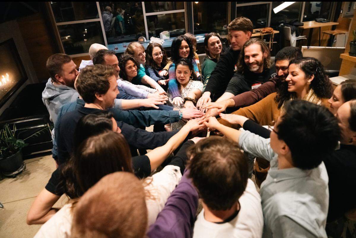 At Skillpop’s Improv for Life Skills class, Shameless organizes games and activities for people to step outside of their comfort zone and gain skills transferable to work and relationships.