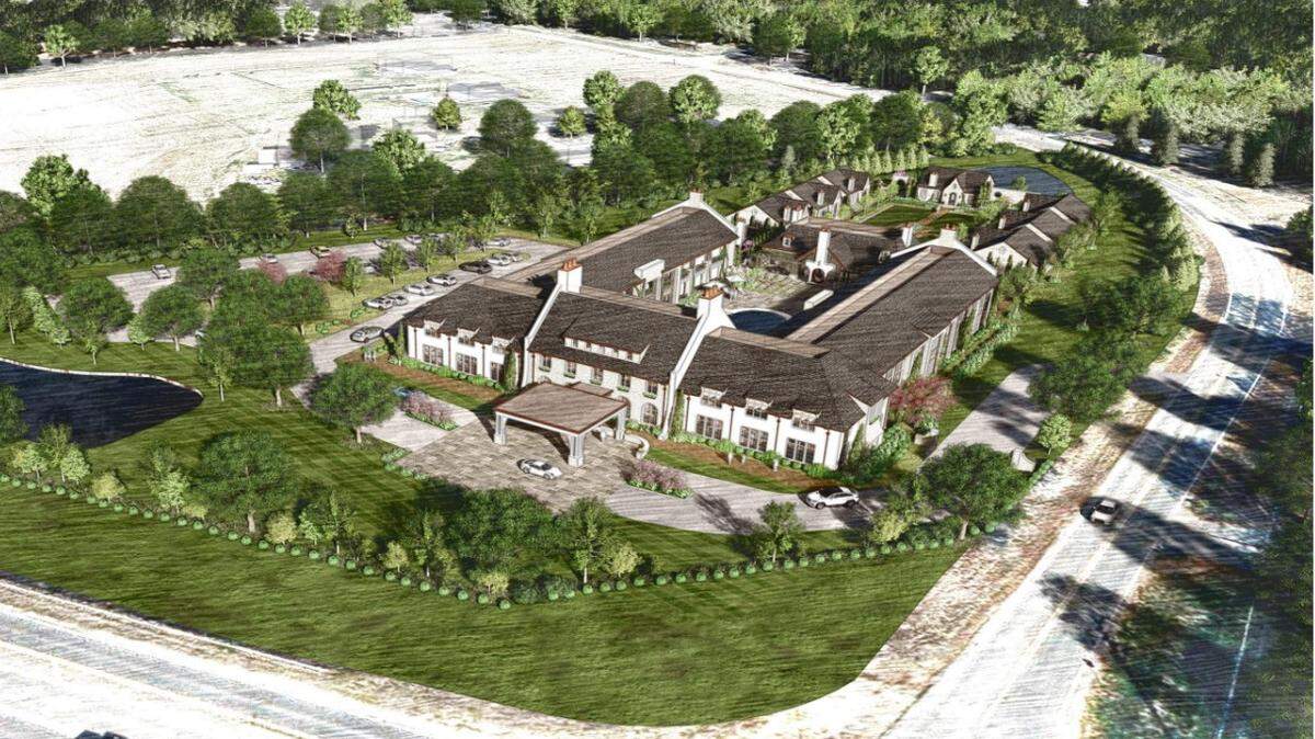 Developer Jake Palillo’s planned $20 million Sam Furr Road Inn project in Cornelius would include a 40-room hotel, seven cottage homes and a spa.