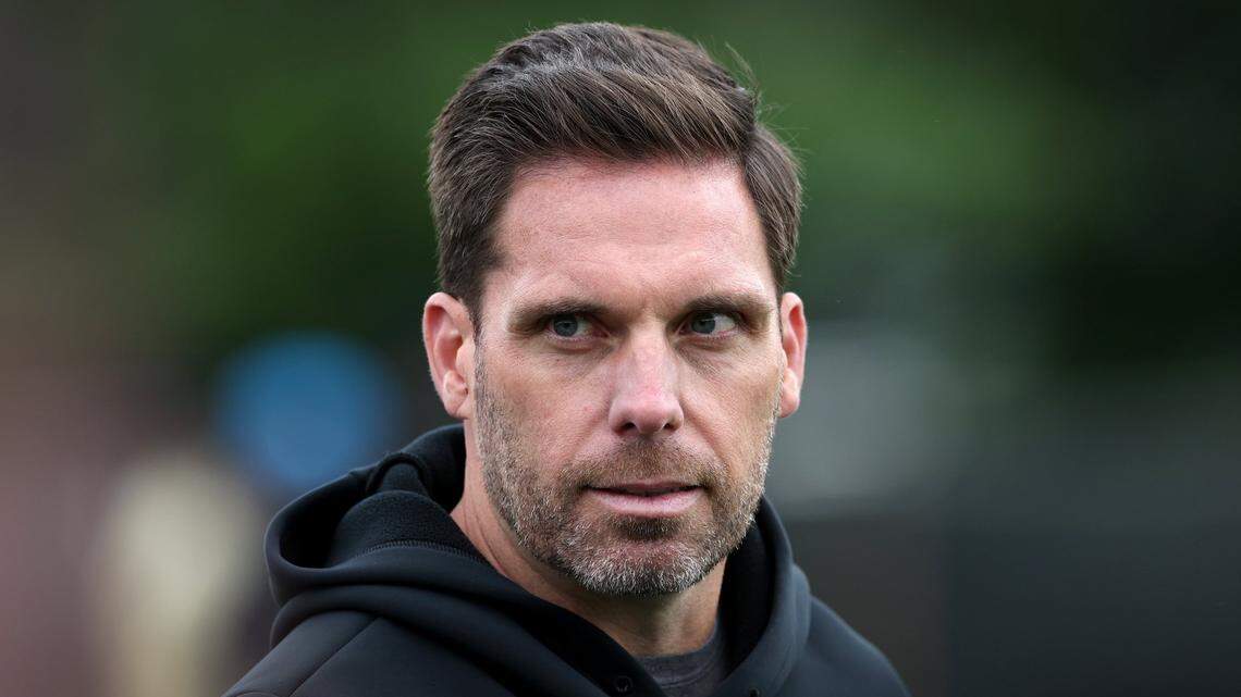 Panthers GM dishes on need for pass rushers, outlook for backup QB behind Young