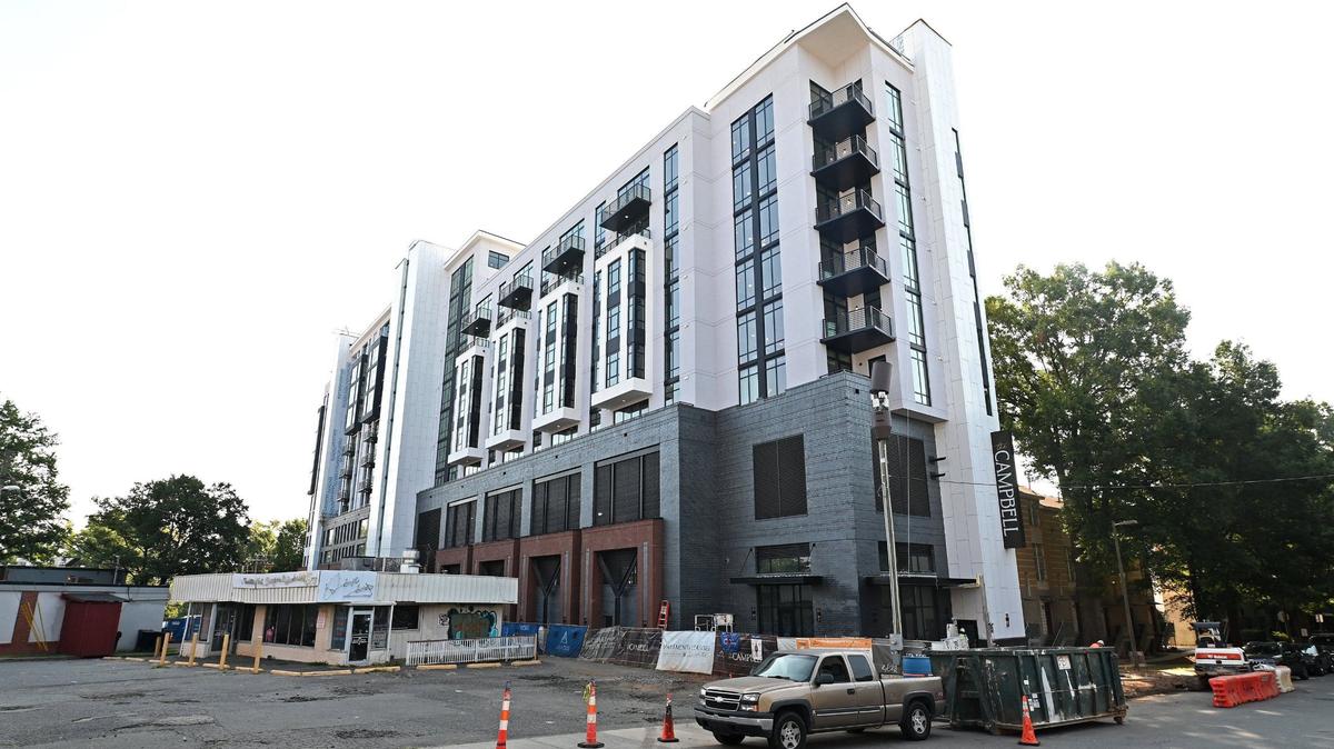 The Campbell a new apartment is being built where a local business, Campbell’s Greenhouse and Nursery, used to be located on McDonald Ave. in Charlotte, NC. The business bore the name of Jesse Campbell, its owner who had a complicated past.
