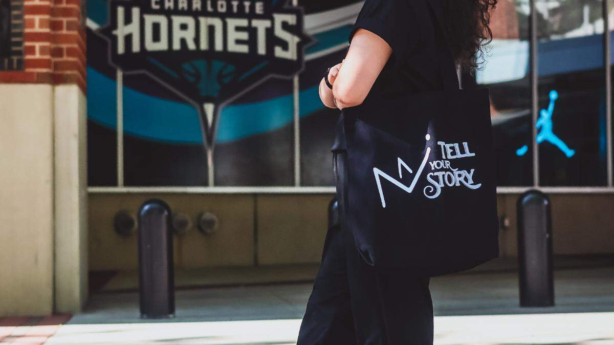 Nina Tran has worked closely with My Brother’s Keeper Charlotte Mecklenburg to organize events with the Hornets.