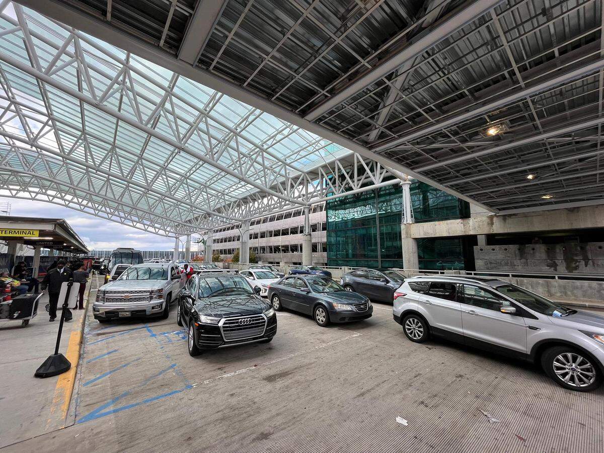Roads at Charlotte Douglas International Airport remained crowded days after Thanksgiving.