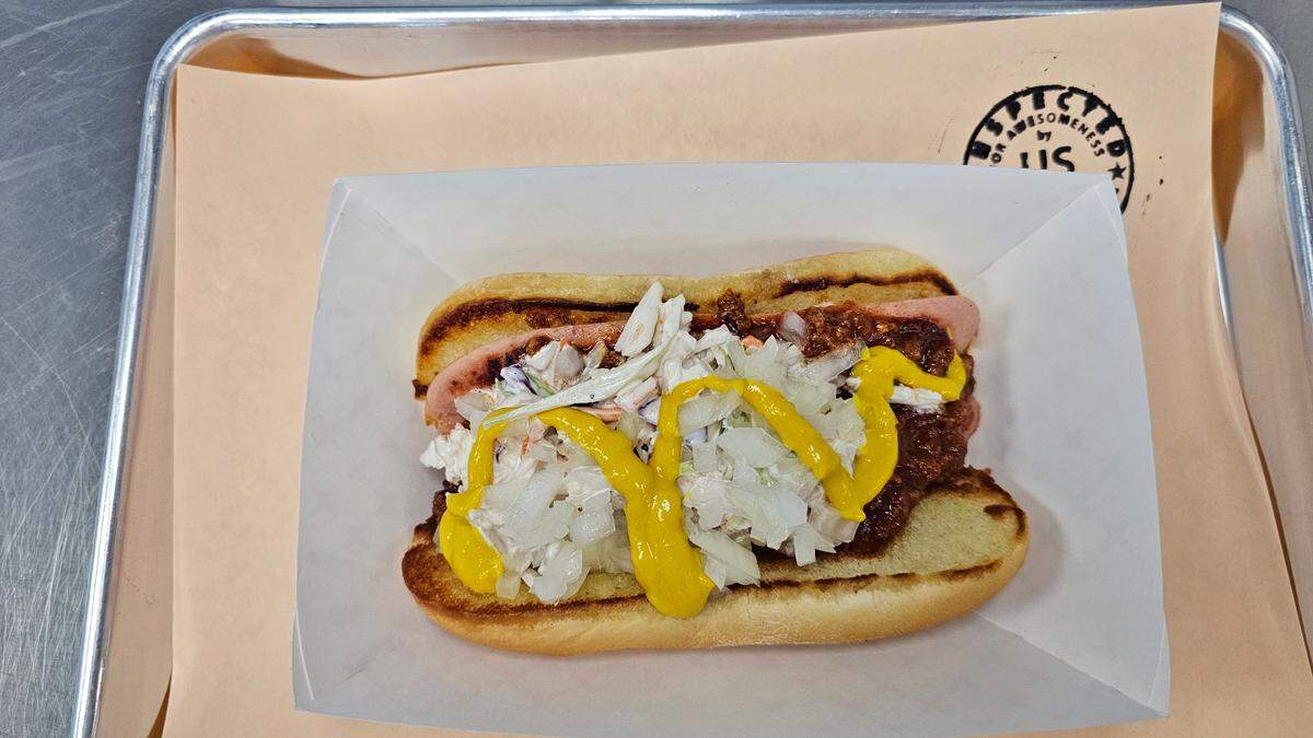 The Good Wurst Company served bratwursts, burgers, fries, hot dogs and Reuben sandwiches. Clark’s Snack Bar will also carry all those things.