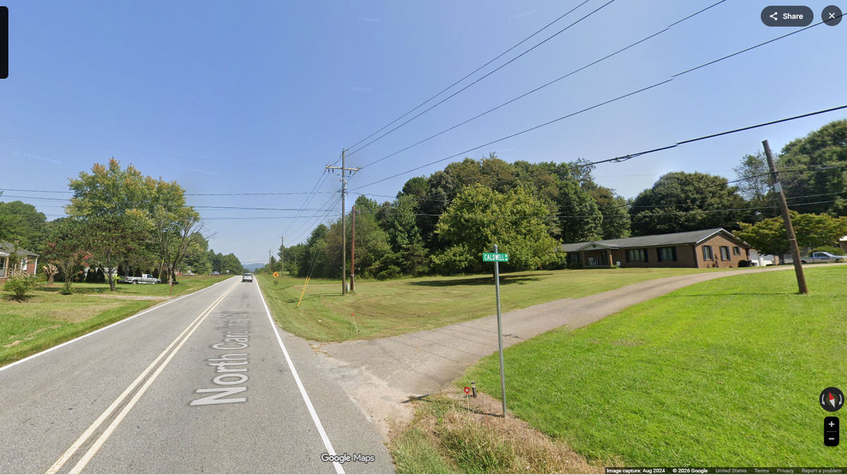 The skeleton was found by two duck hunters in a wooded area off N.C. 16 North near Taylorsville, North Carolina, officials say.