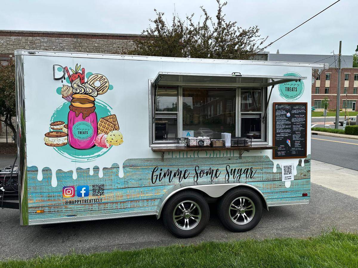 Happy Treats CLT serves up ice cream, cookiewiches, waffle sundaes and loaded shakes piled with toppings.