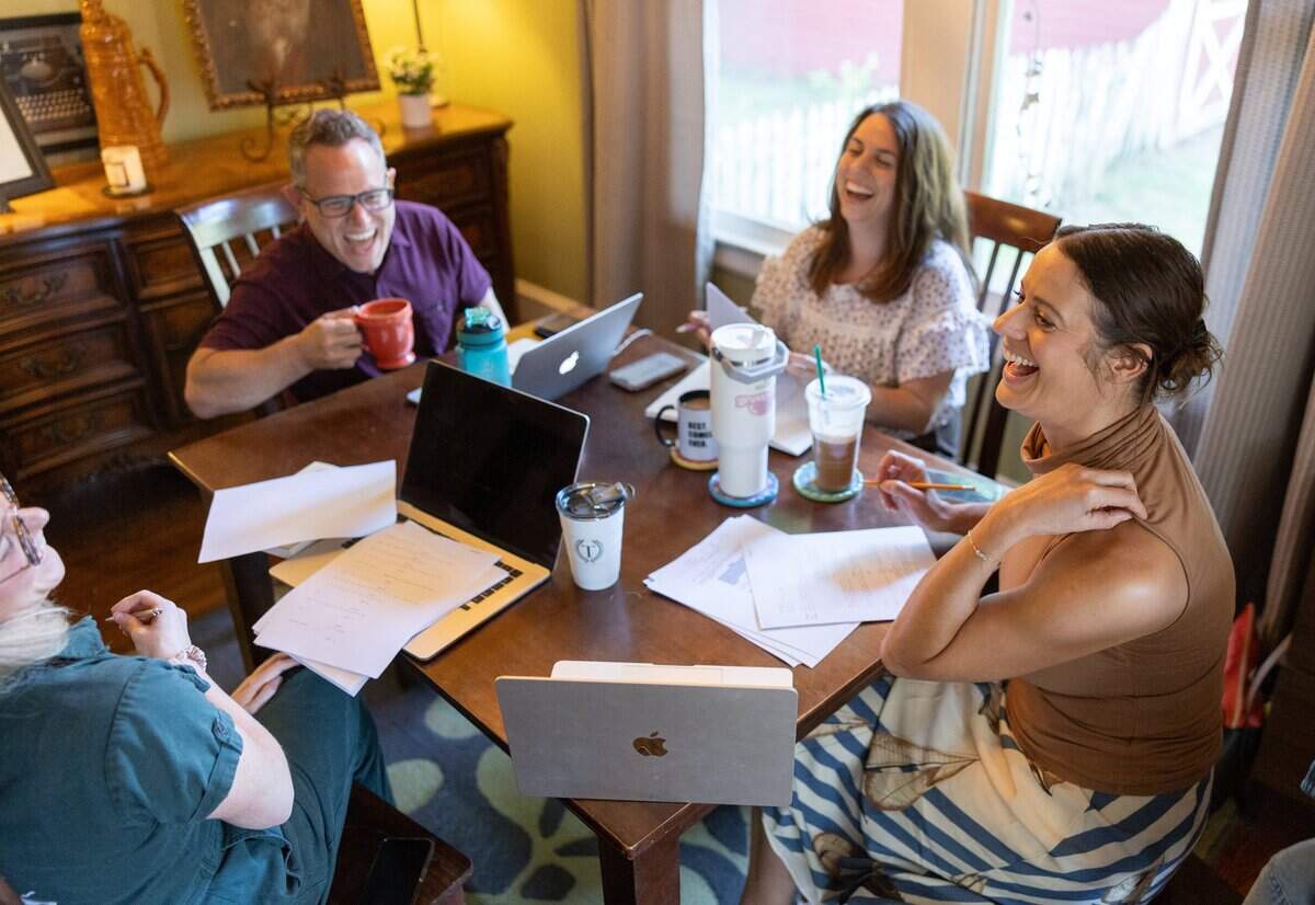 Skylar Schock leads a rehearsal for "Tuesday Night Live," an "SNL"-inspired live sketch and variety show in Charlotte, N.C., on Monday, May 18, 2026.