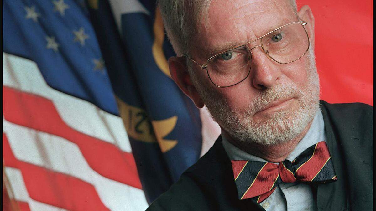 Judge Phil Howerton, photographed in 1998, when he presided over a drug court that offered offenders a second chance to clean-up their act.