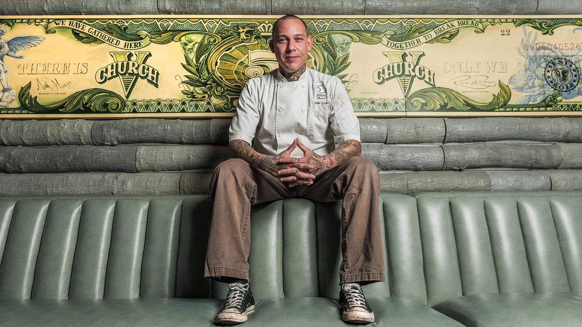 Chef Jamie Lynch at 5Church Charleston.