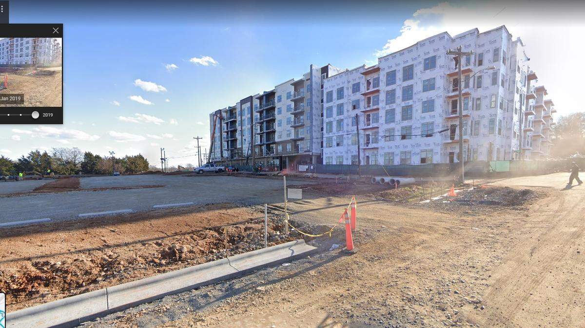 Before and after: Charlotte loses its tree canopy, one building project at a time