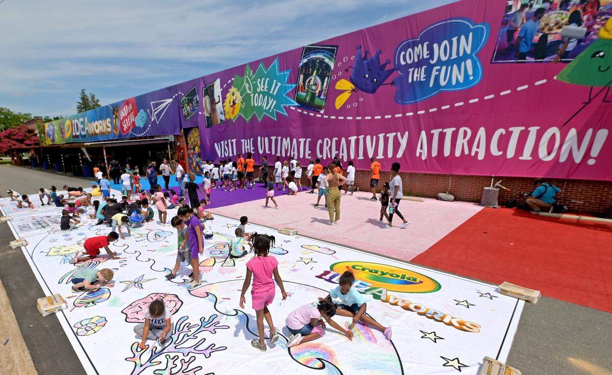 Crayola IDEAworks at Camp North End abruptly ended. It was supposed to run until the end of July.