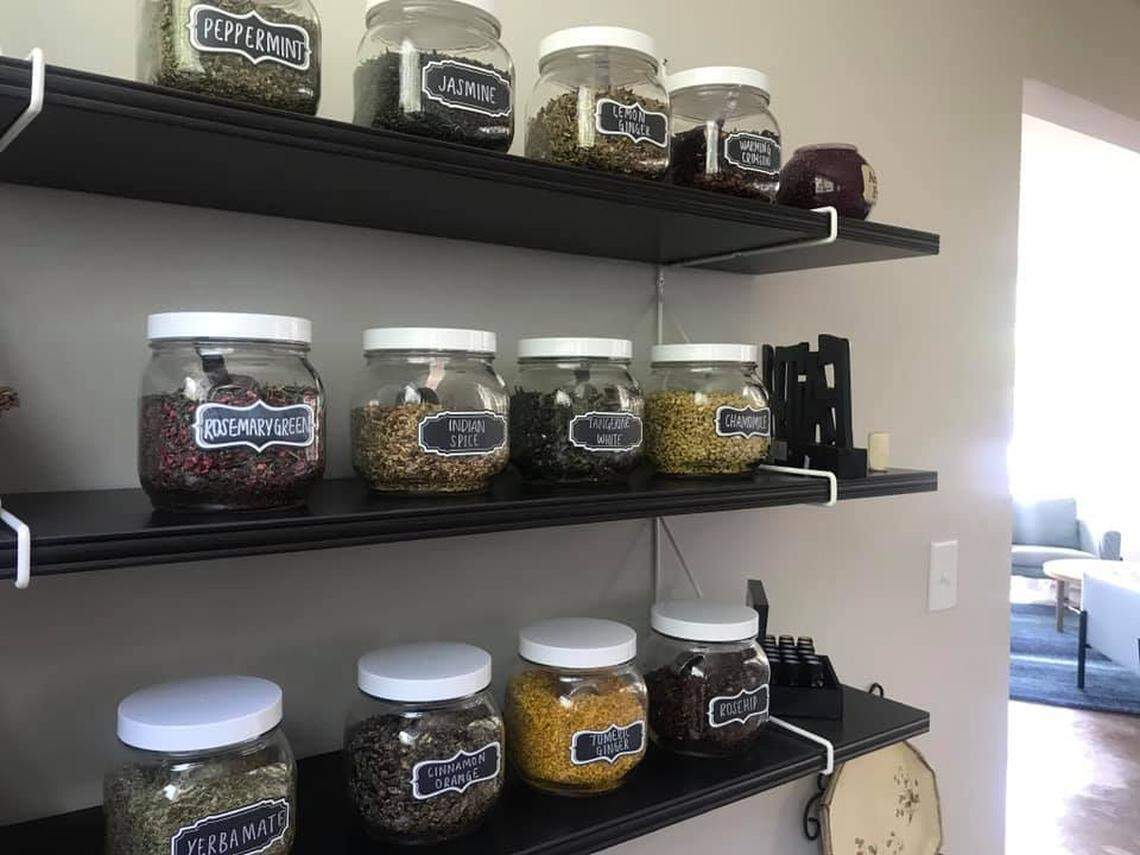 Spend a day relaxing and drinking tea at The Pauline Tea-Bar Apothecary