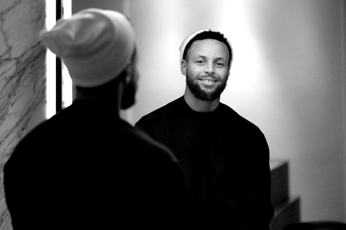 “Sports Legends of the Carolinas” guest Steph Curry talks about life, hoops and the three best shots he’s ever made on Saturday, November 19, 2022 in Houston, TX.