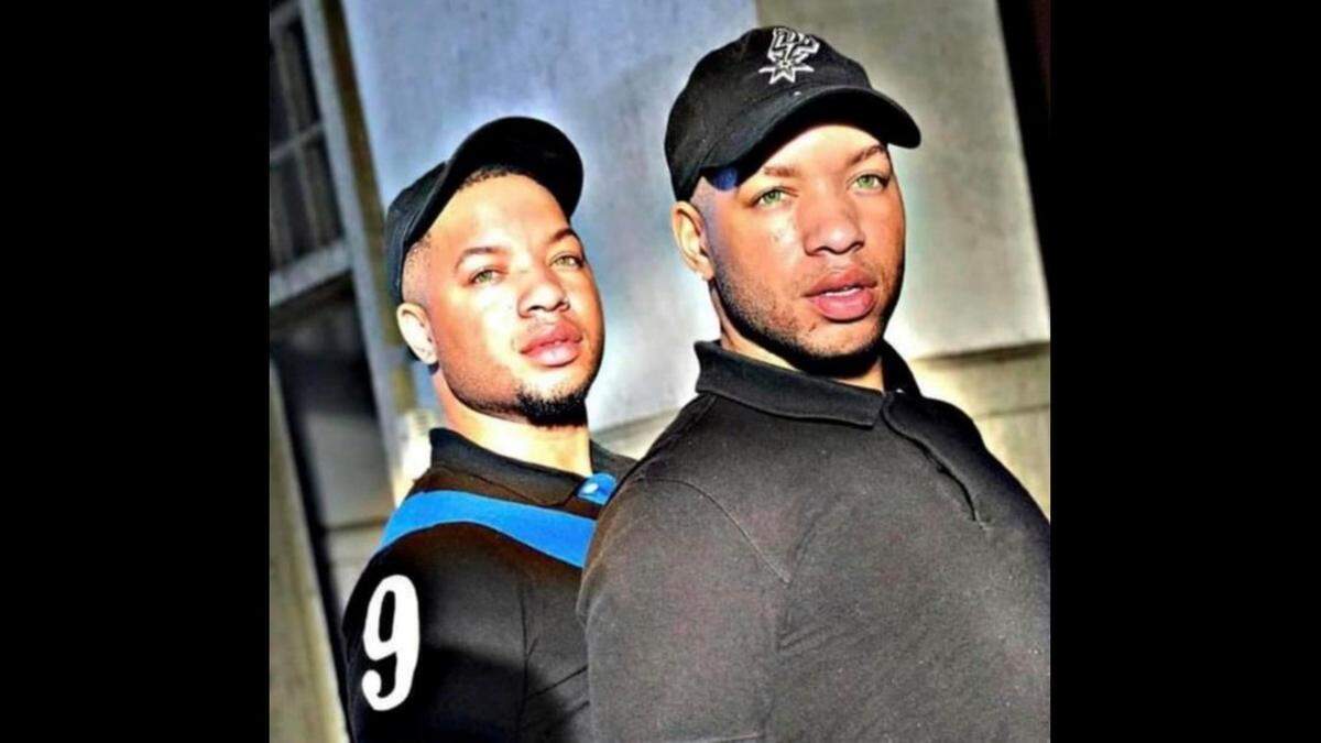 From left, John and James Woodson of Concord, N.C.