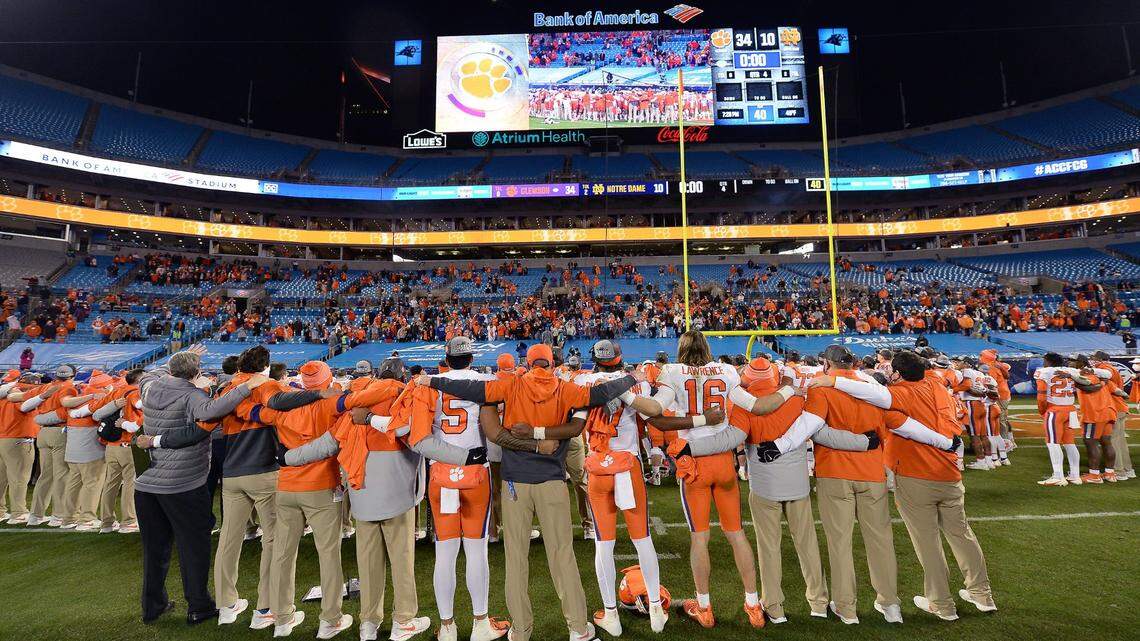 It’s the biggest week of college football ever in Charlotte. The nation is watching us.