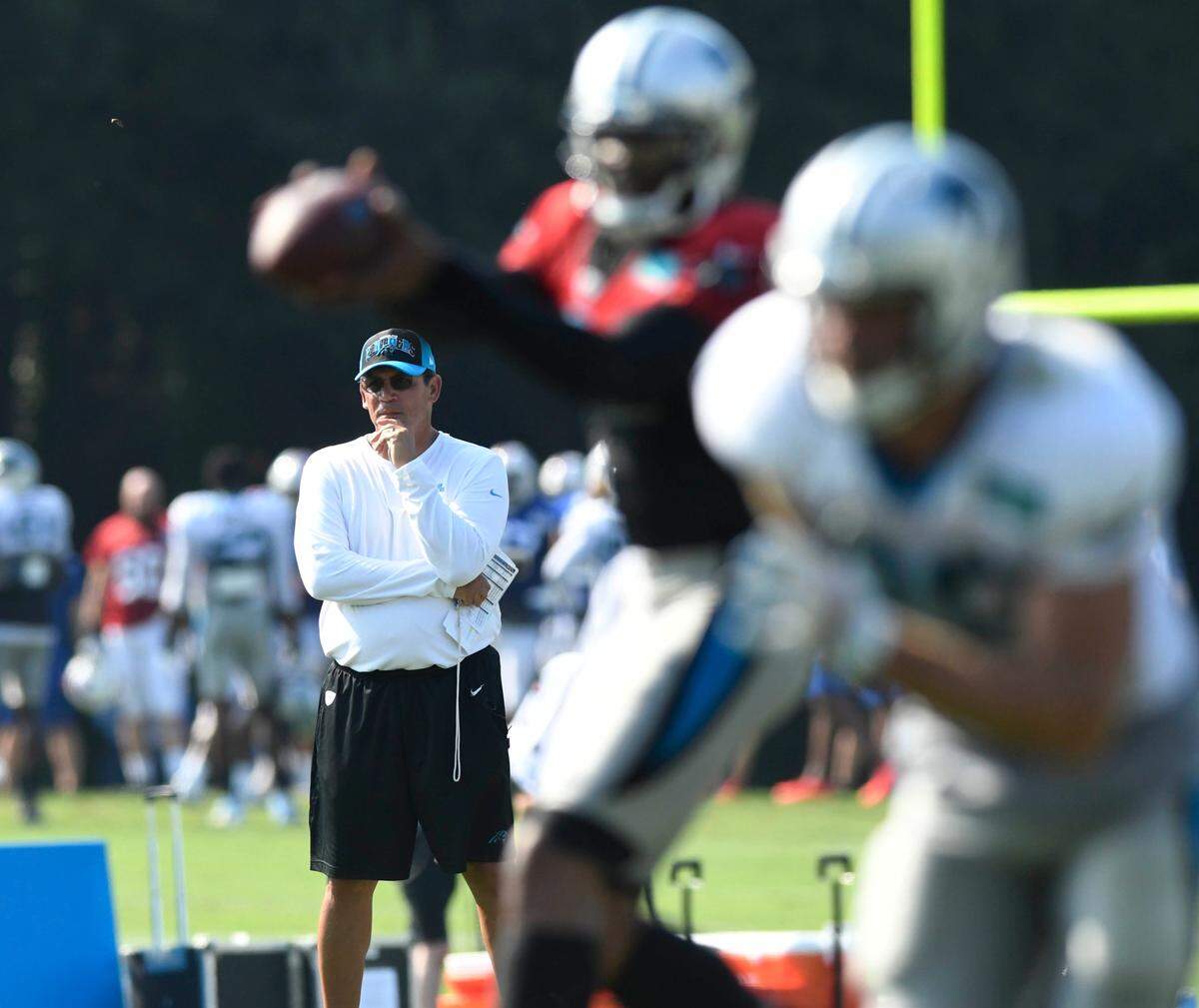 Carolina Panthers head coach Ron Rivera will become the team’s winningest coach in history with three wins in the 2019 season.