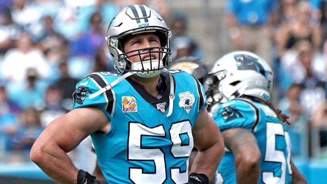 Luke Kuechly, Panthers’ 28-year-old linebacker, announces he’s retiring from the NFL
