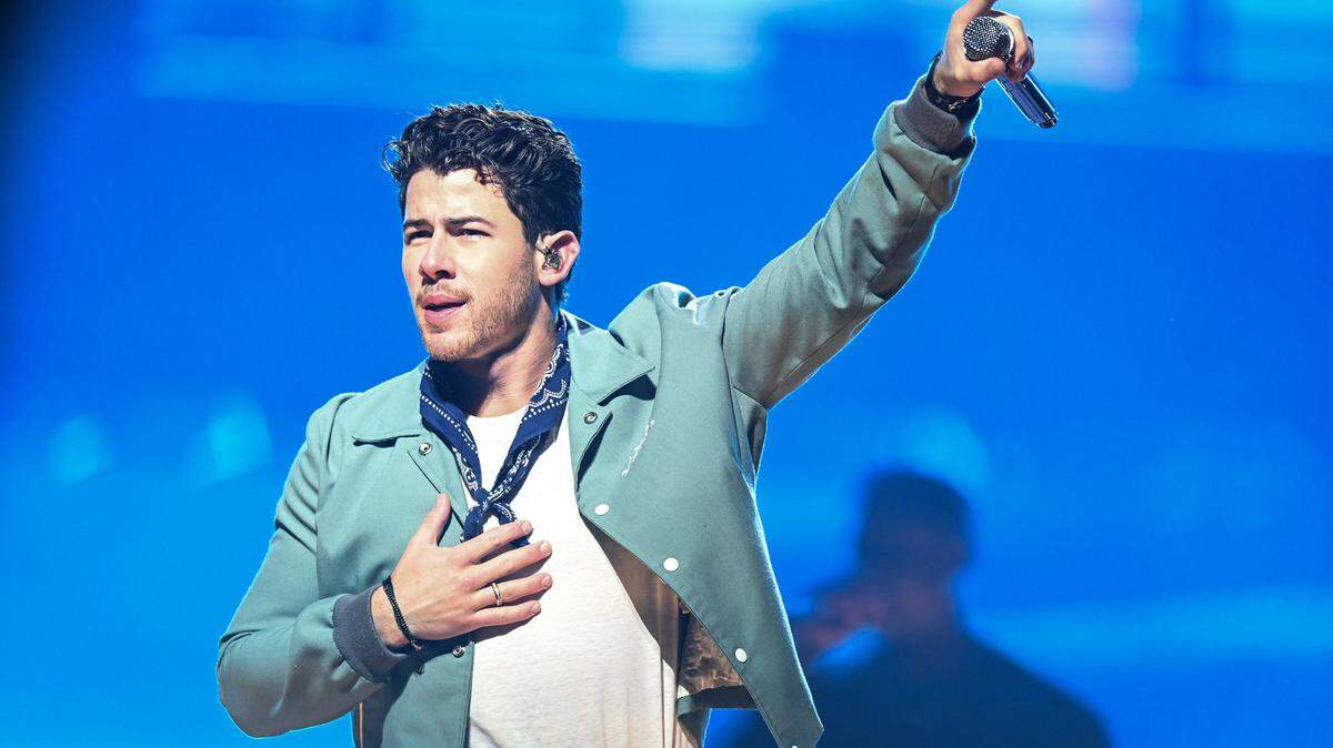 Nick Jonas of the Jonas Brothers performs at the Spectrum Center Wednesdayin Charlotte.