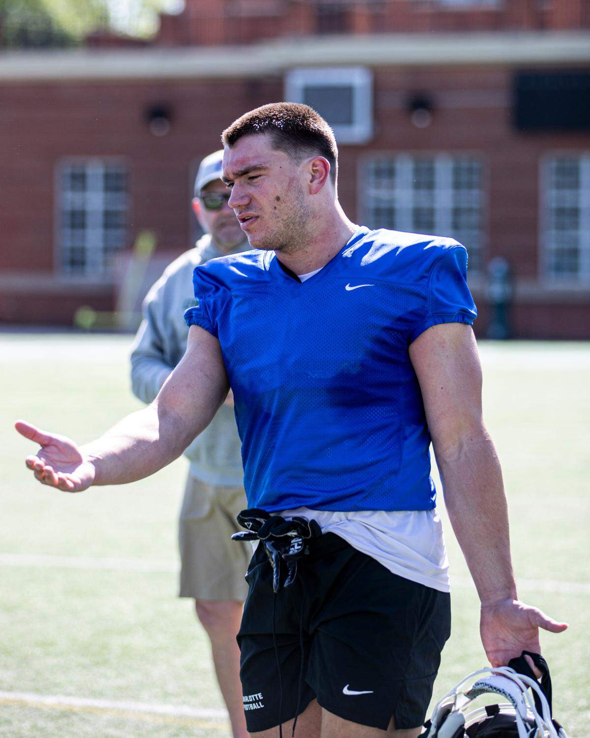 Charlotte 49ers linebacker Reid Williford.