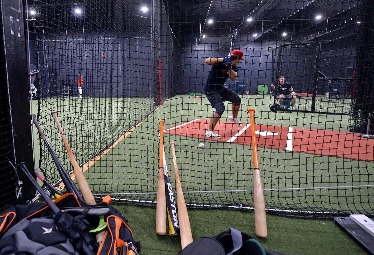 Ray Torres, photographed taking swings at Ultimate Performance Sports in Matthews, says he’s dreamed of playing pro baseball since he was 8. “I asked my dad, ‘Do you think it’s a possibility of me playing (in the Major Leagues)?’ And he gave me a yes answer. Ever since then that’s been my main goal.”