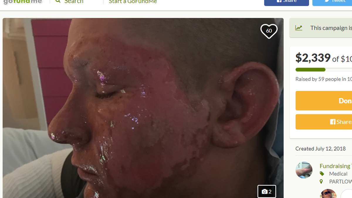 A GoFundMe page has been set up to help with expenses for Alex Childress, who is a student at Virginia Tech.