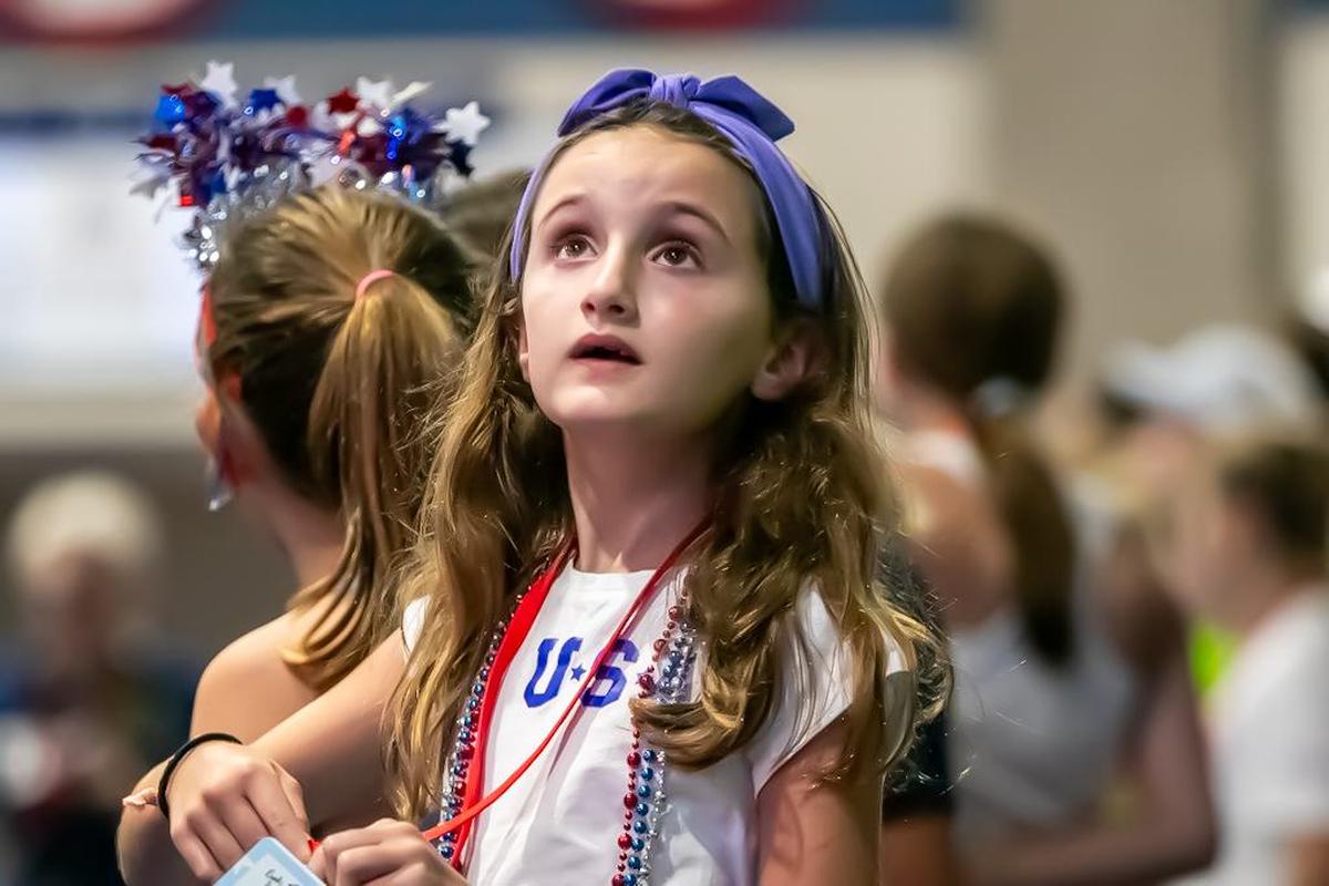 Fans and supporters of ages were in attendance at the Providence Day Pep rally for the USA Field Hockey sendoff to the Olympics in Paris