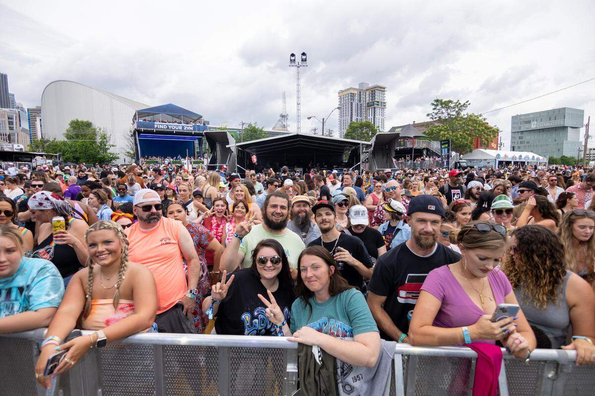 Fans at Lovin’ Life Music Fest.