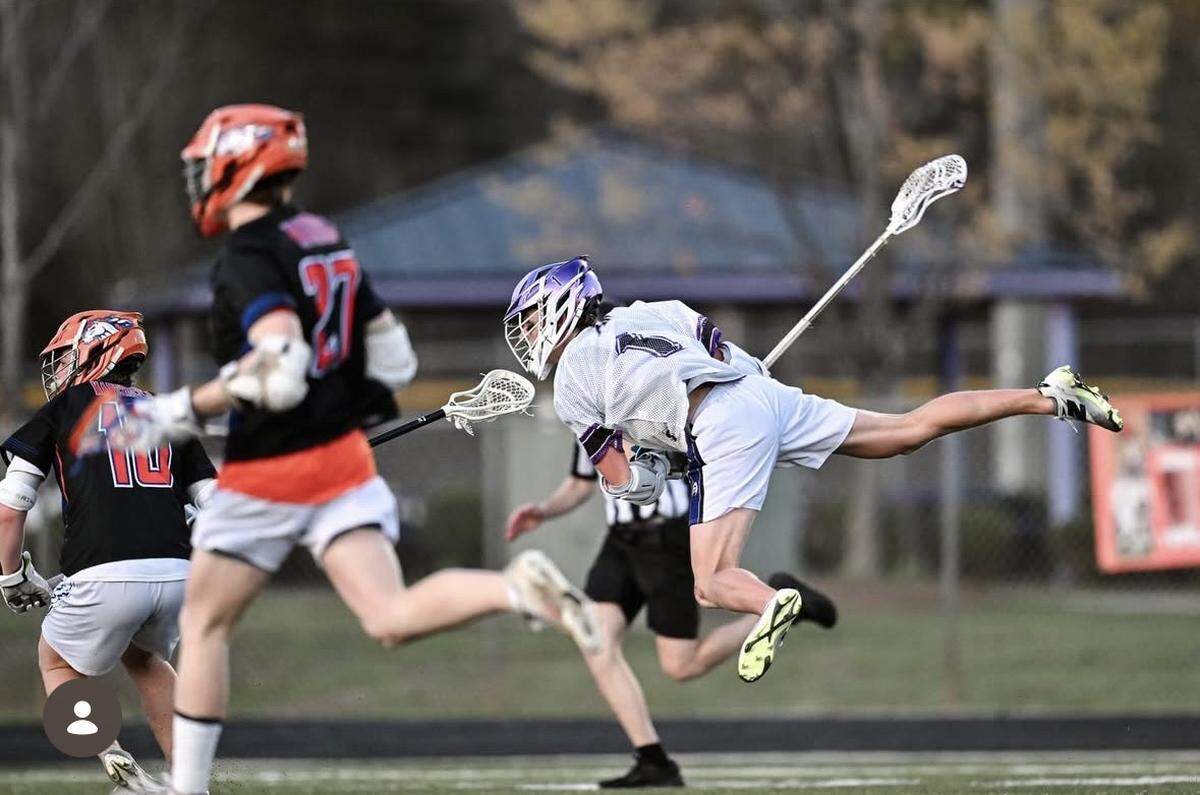 Ardrey Kell’s Cole Stankavage, right, is among the country’s top lacrosse players.