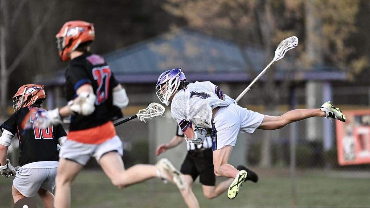 Ardrey Kell’s Cole Stankavage, right, is among the country’s top lacrosse players.
